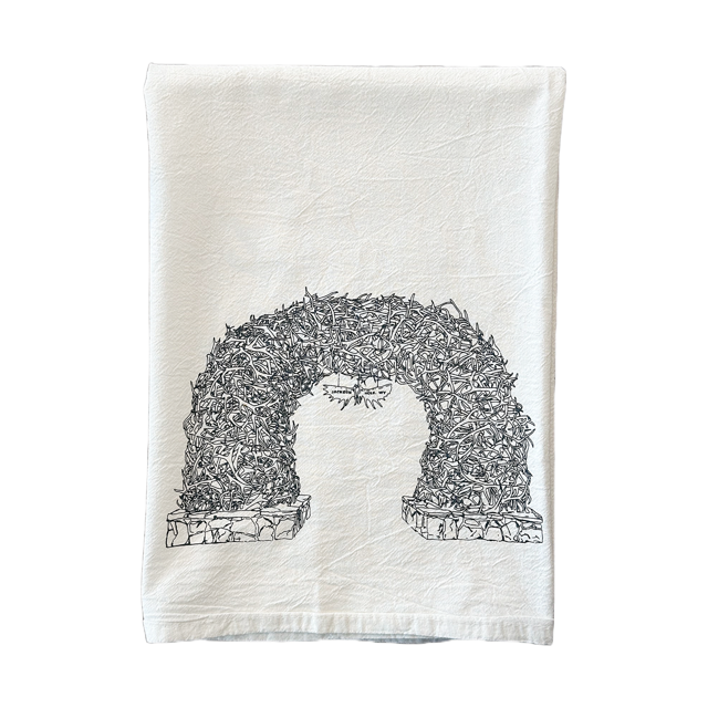 Antler Arch Tea Towel