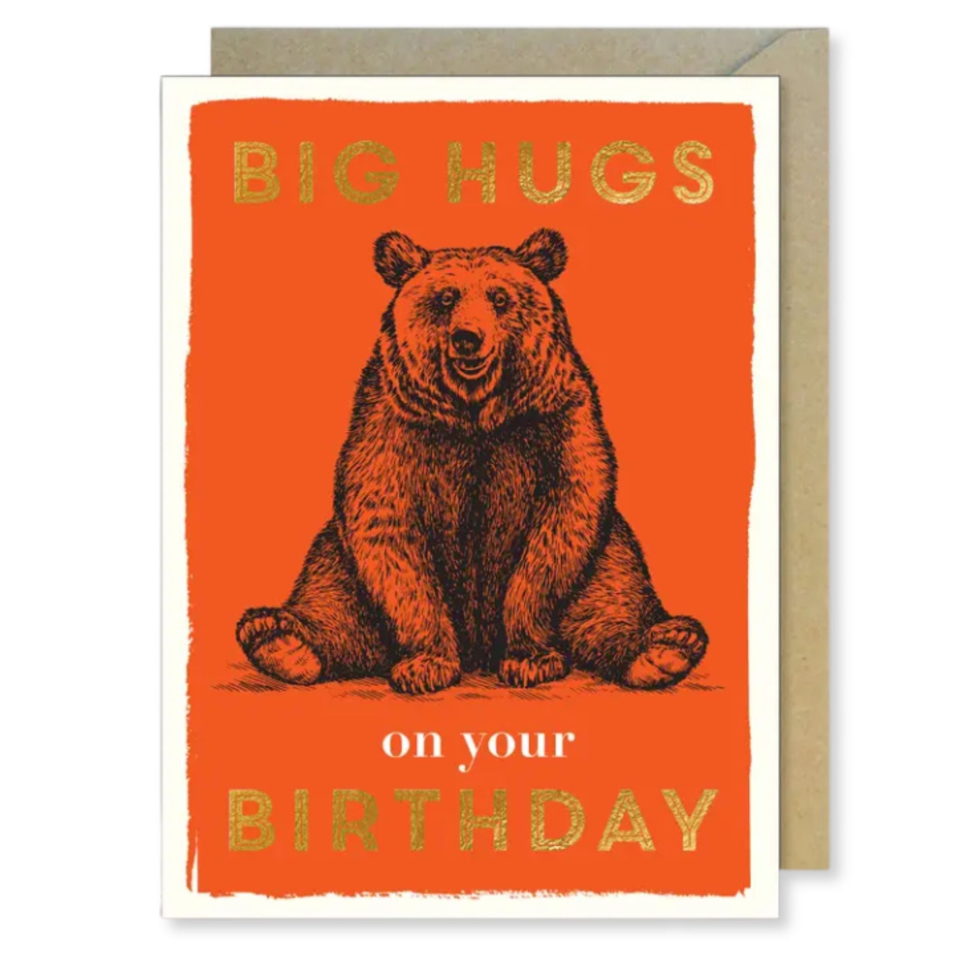 Bear Hugs Birthday Card