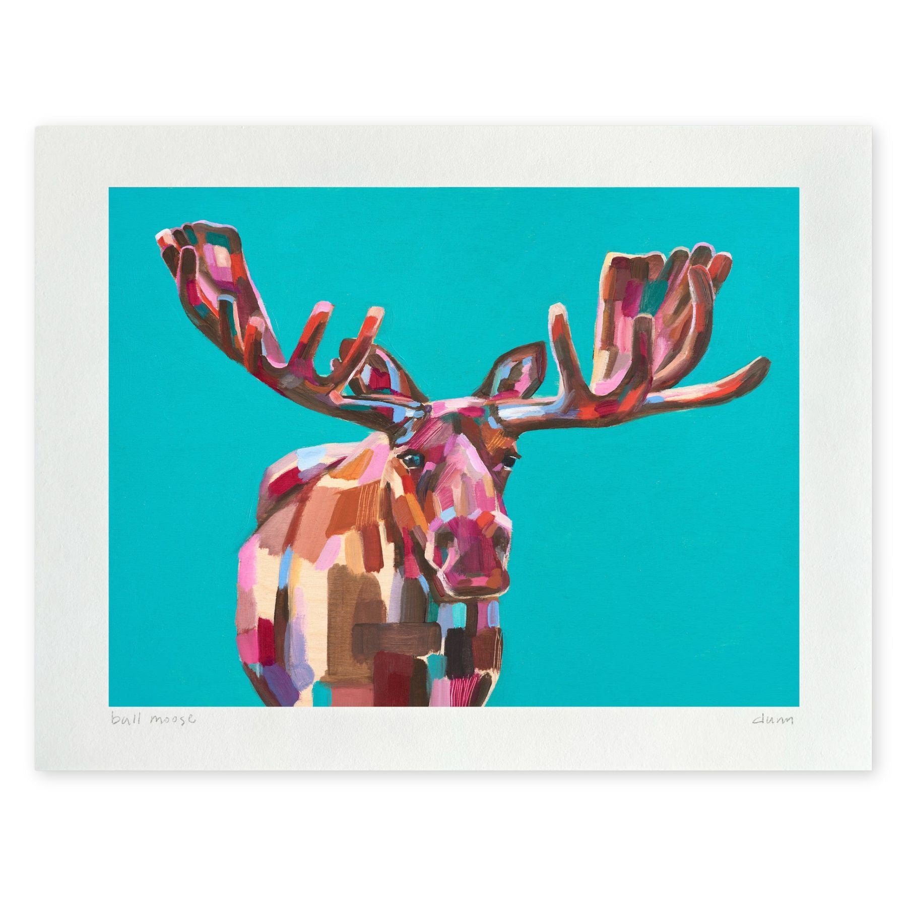 Fine Art Print of a Moose