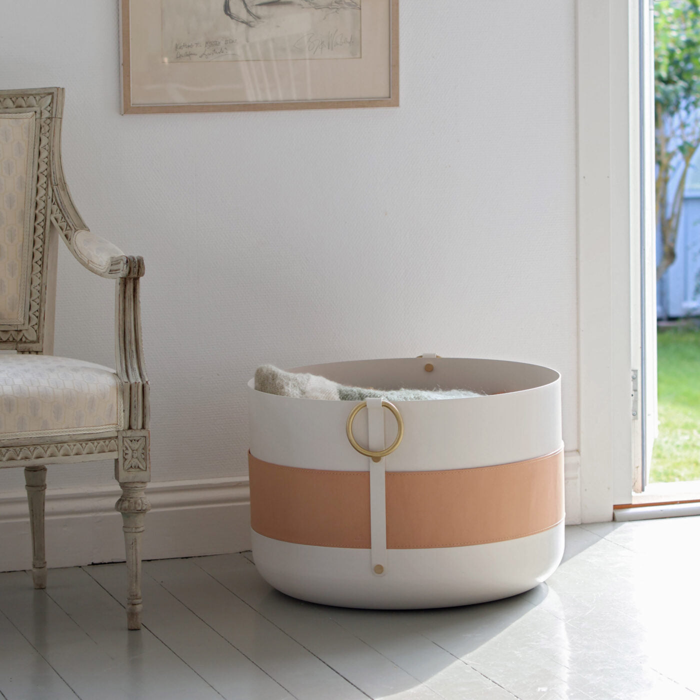Fireplace Basket XL - Olive