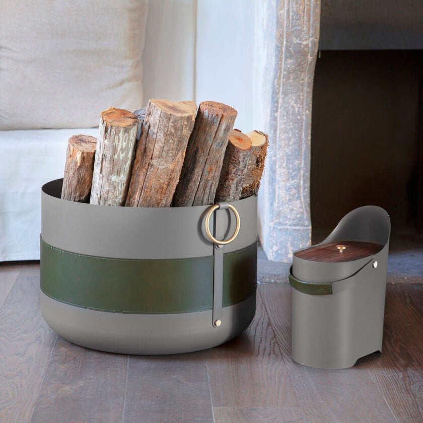 Fireplace Basket XL - Olive