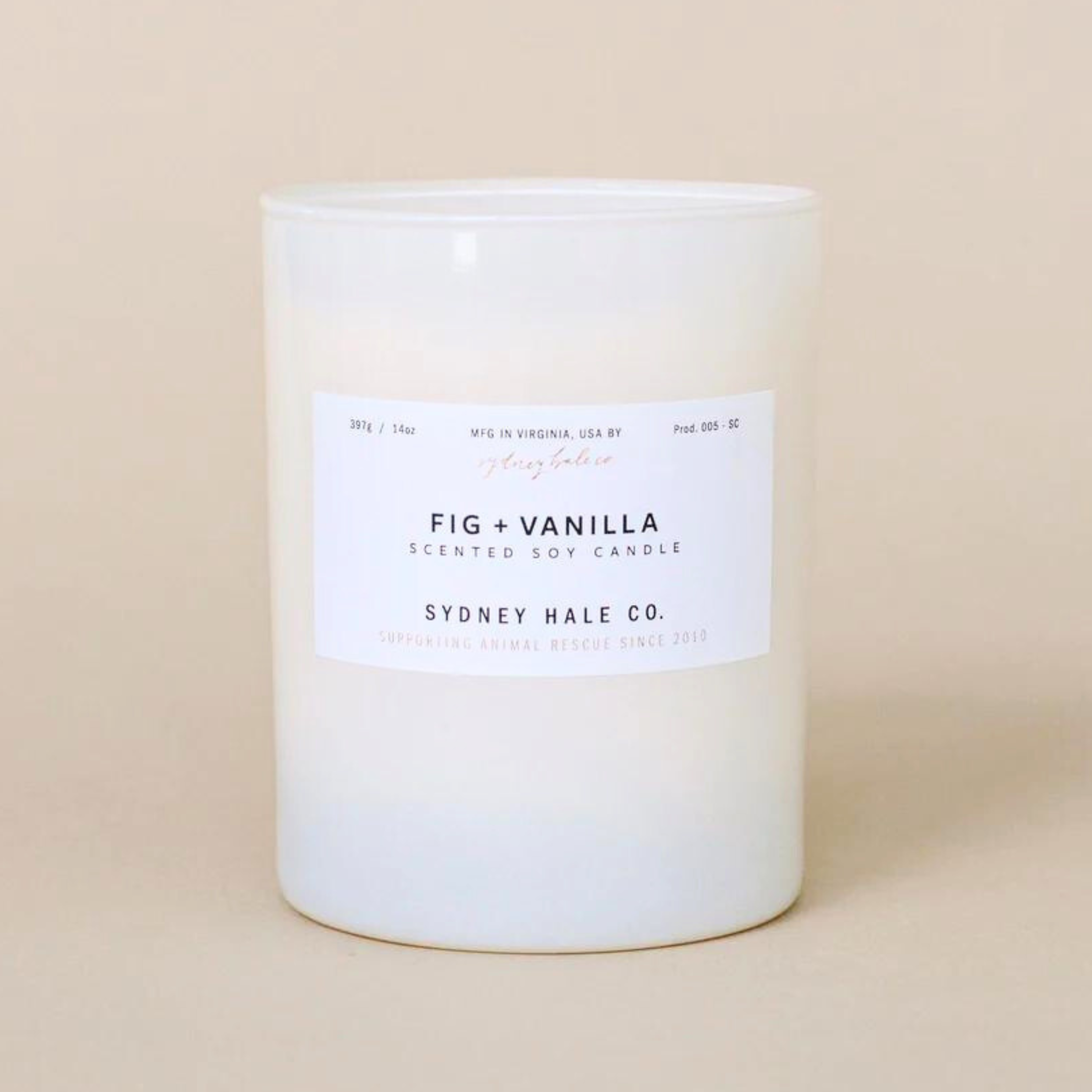 Sydney Hale Candle - Fig & Vanilla