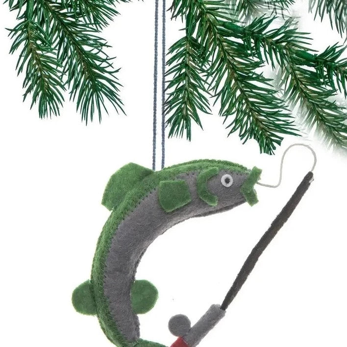 Fishing Rod Ornaments