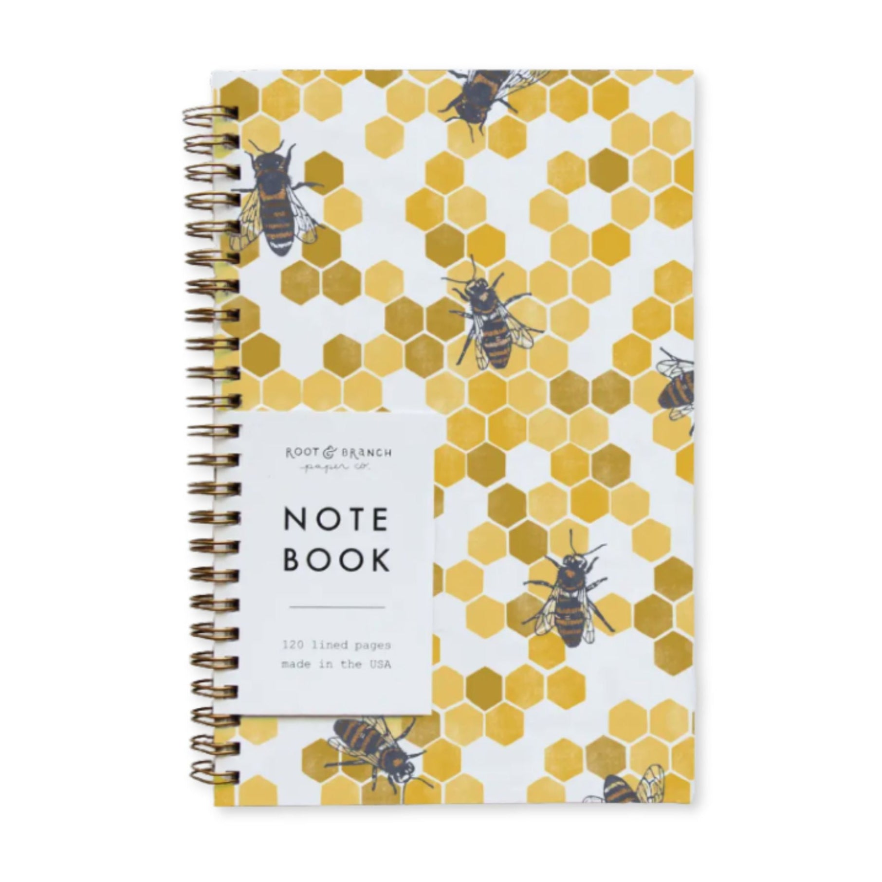 Honeybee Spiral Bound Notebook
