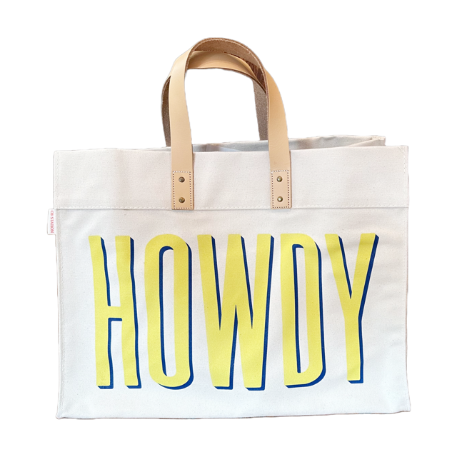 Howdy Tote - Yellow Shadow