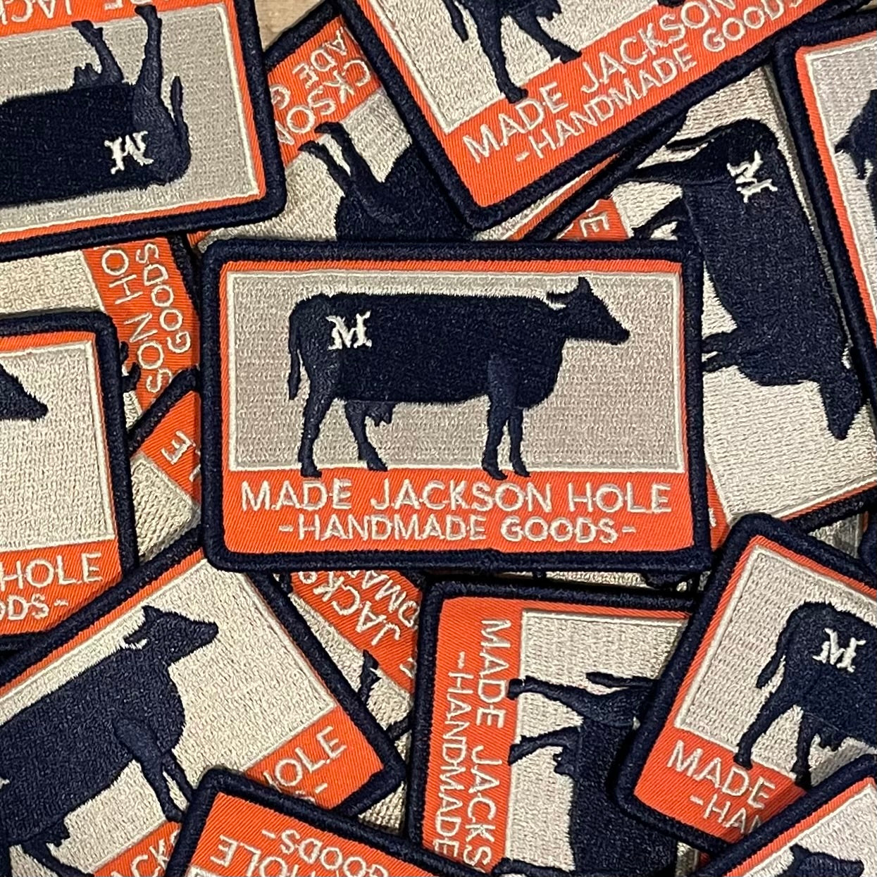 MADE Ranch Brand Patch Navy and Orange