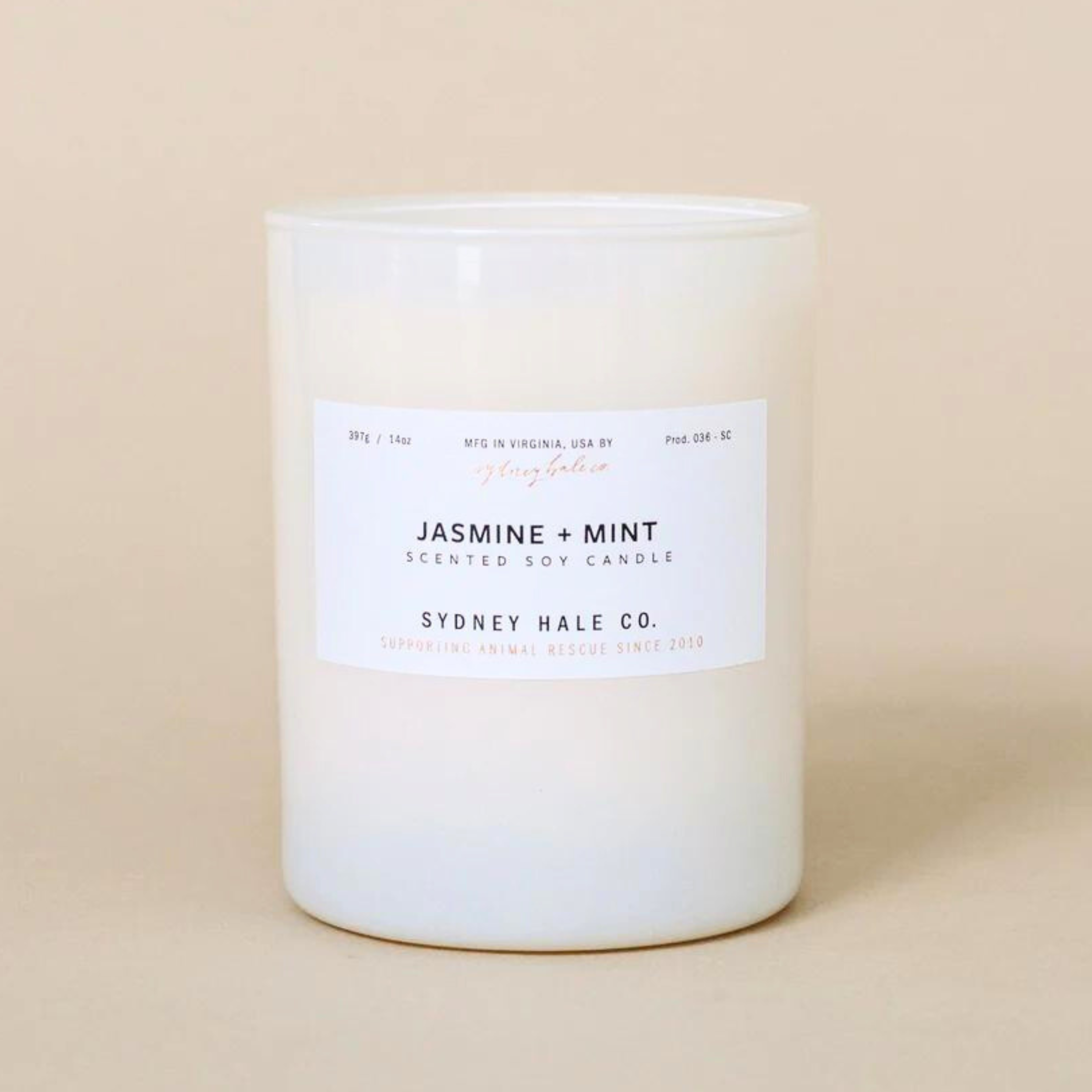 Sydney Hale Candle - Jasmine & Mint
