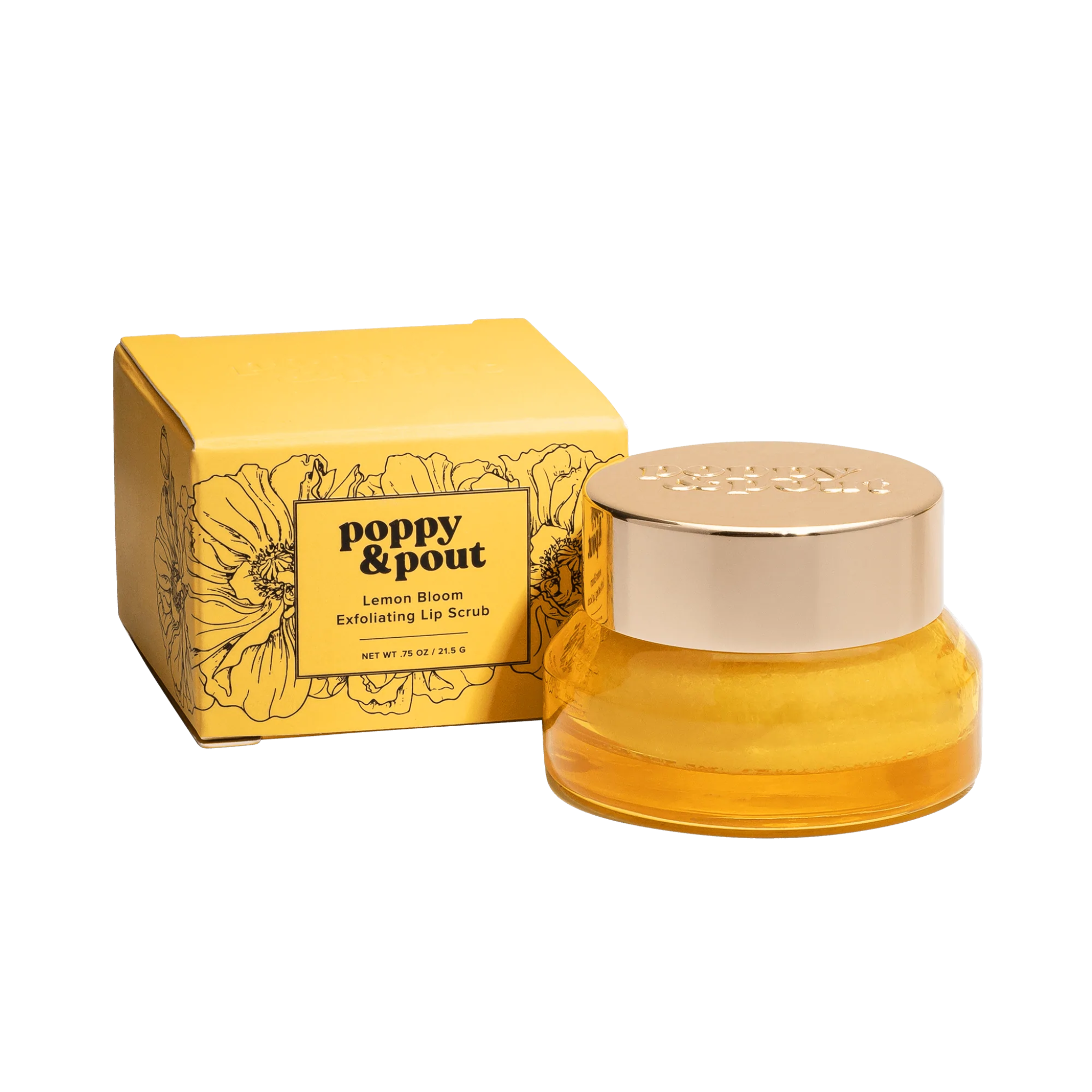 lemon scented exfoliating lip scrub