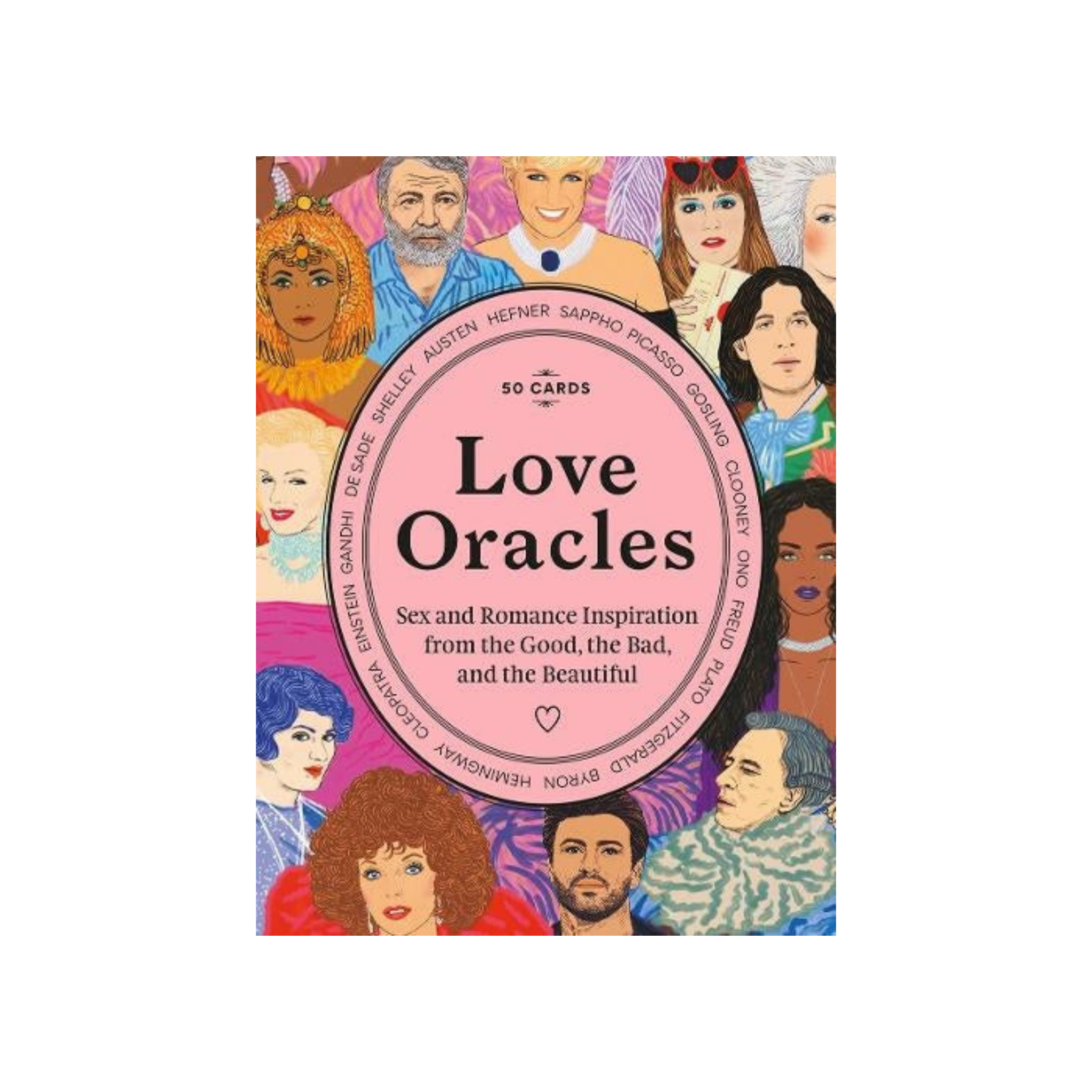 oracle deck inspired by famous lovers