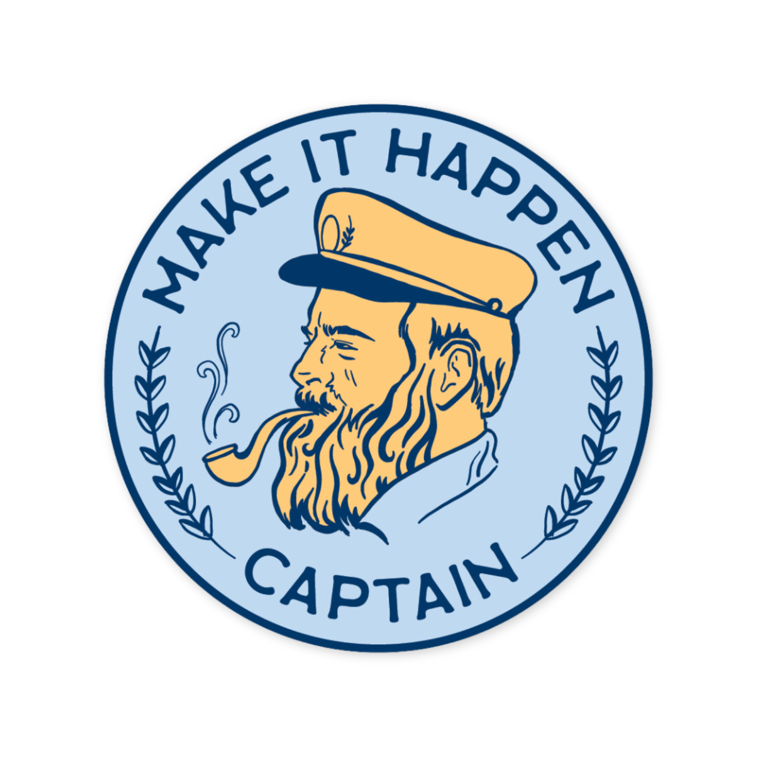 Make It Happen Captain Sticker