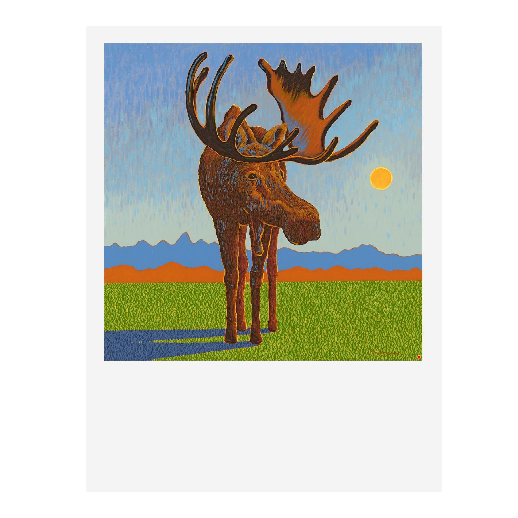 Moose in the Tetons