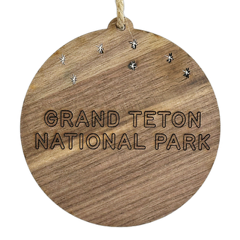 Mormon Row Wooden Ornament