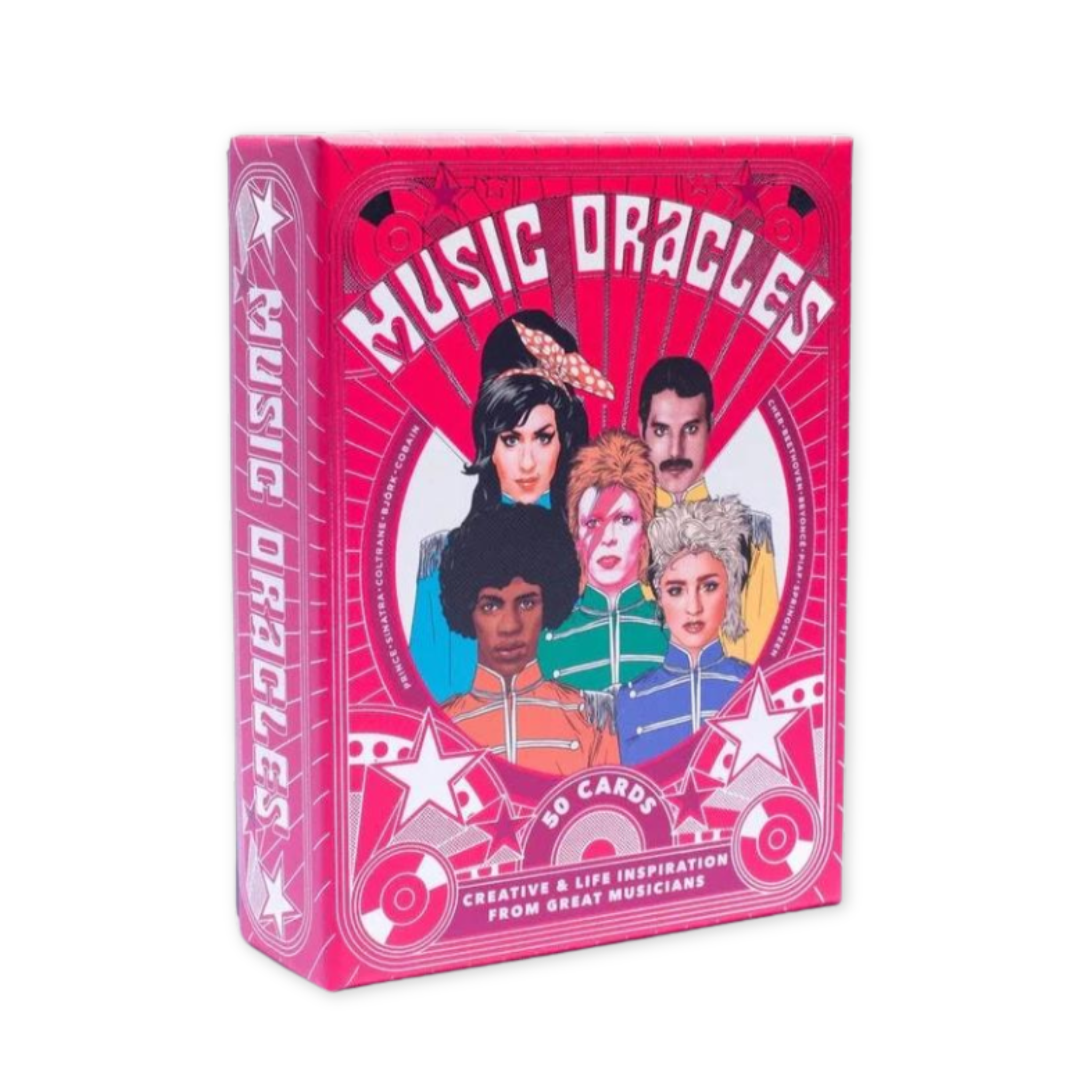 oracle deck inspired by music icons