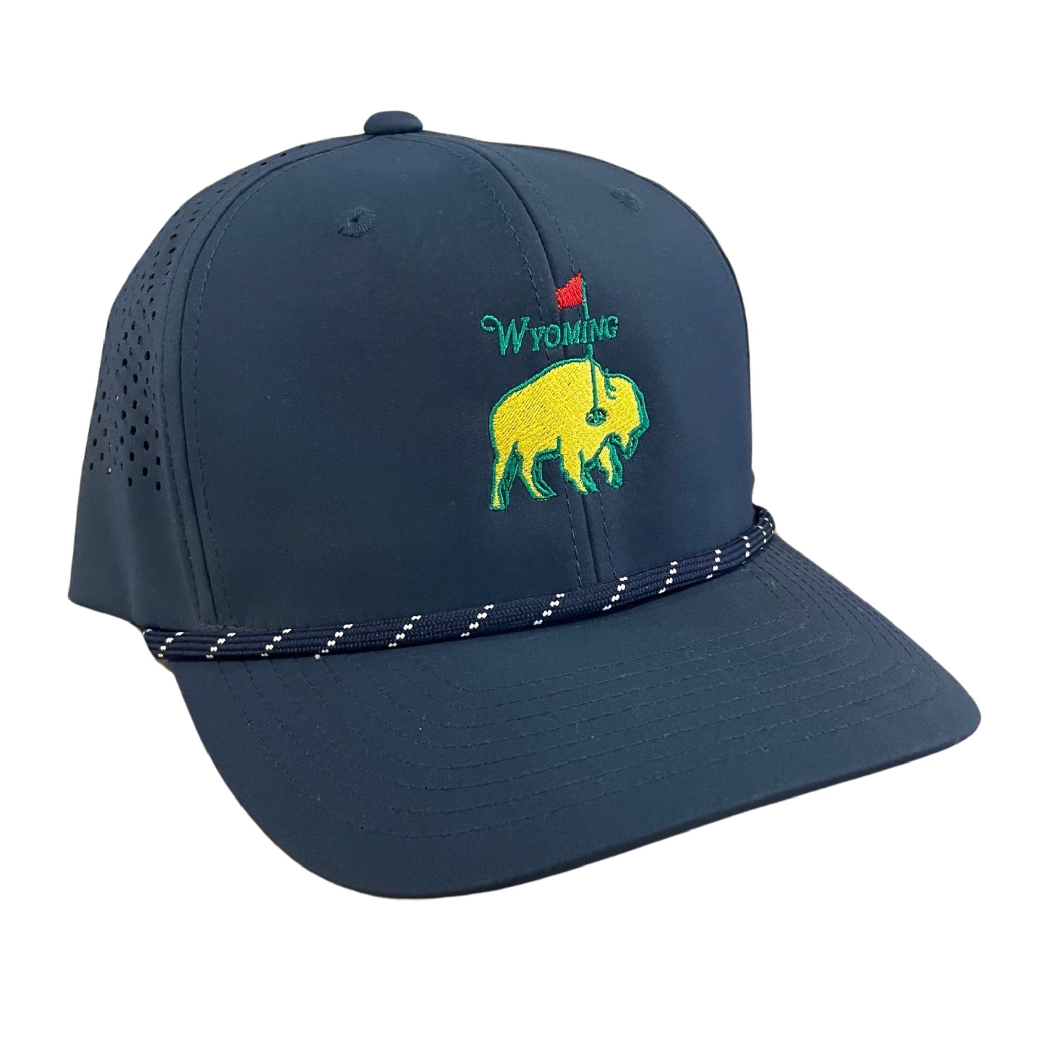 MADE Augusta Hat - Navy Rope Perforated