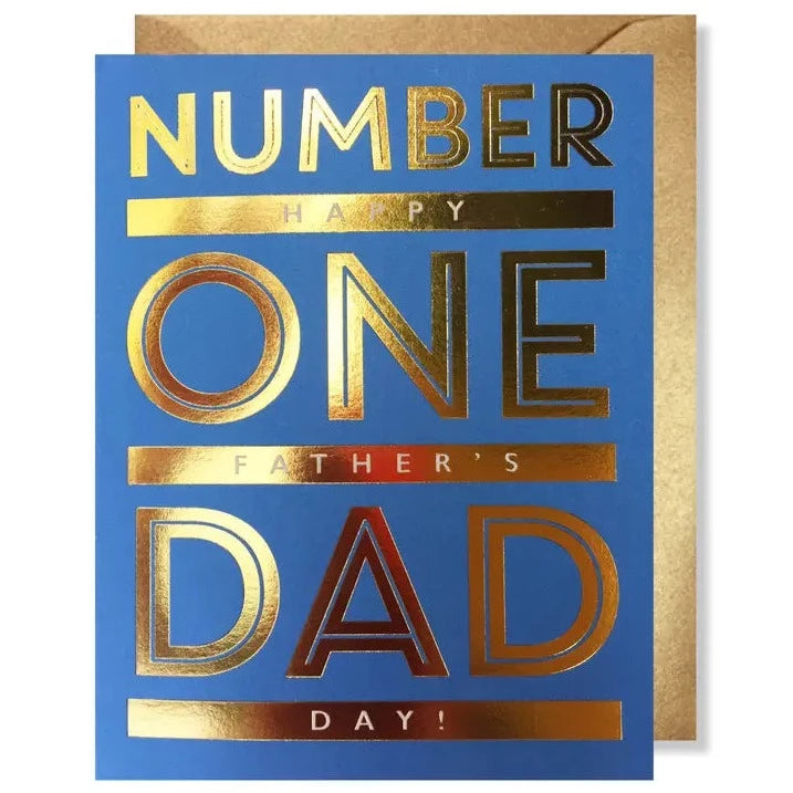 Number One Dad! Card