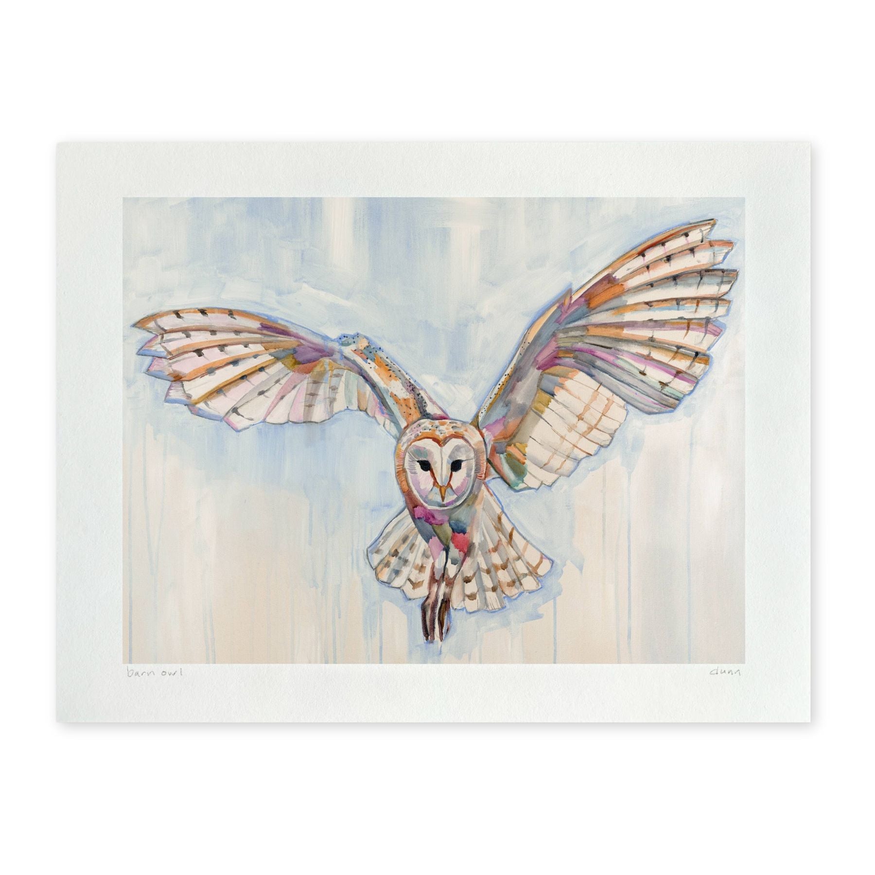 Print of an Owl Painting