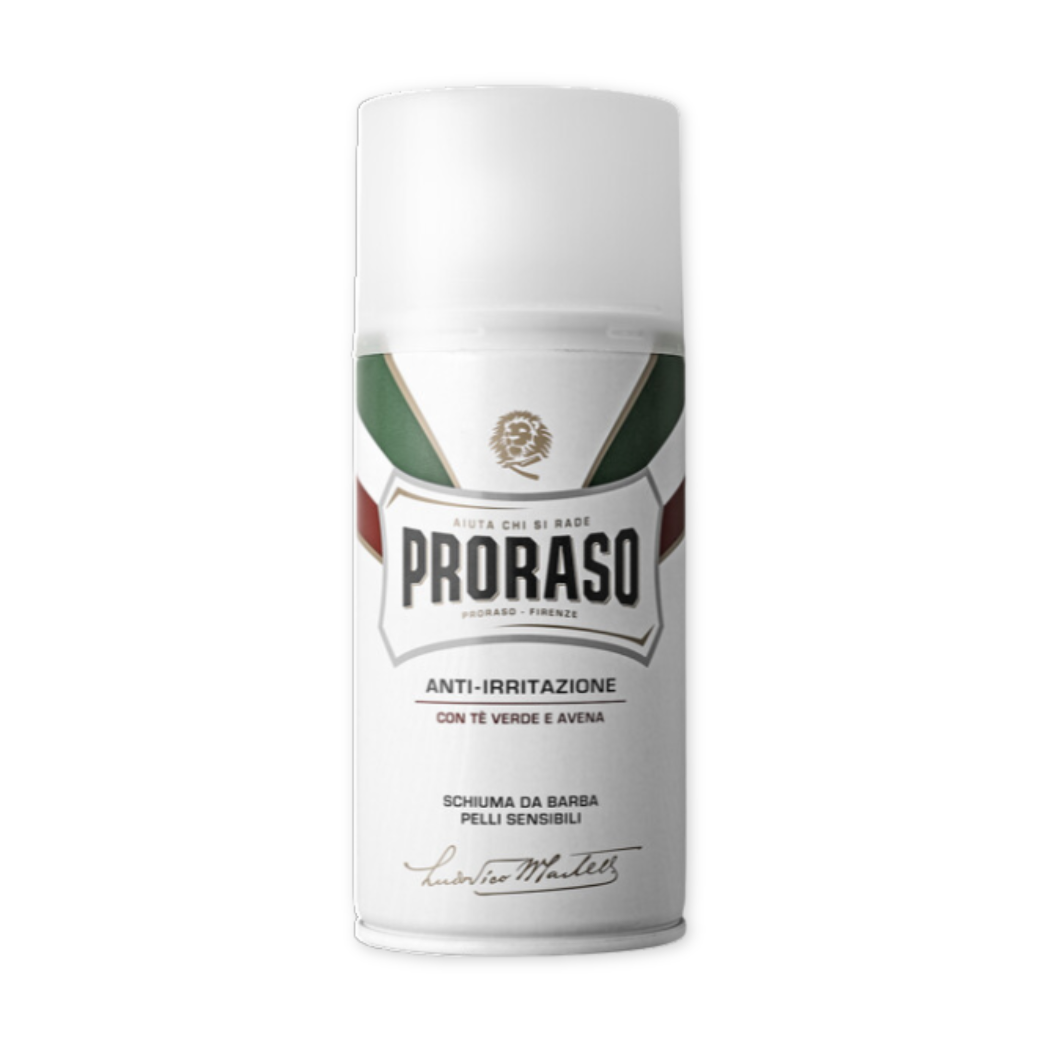 calming shaving cream with aloe vera and green tea