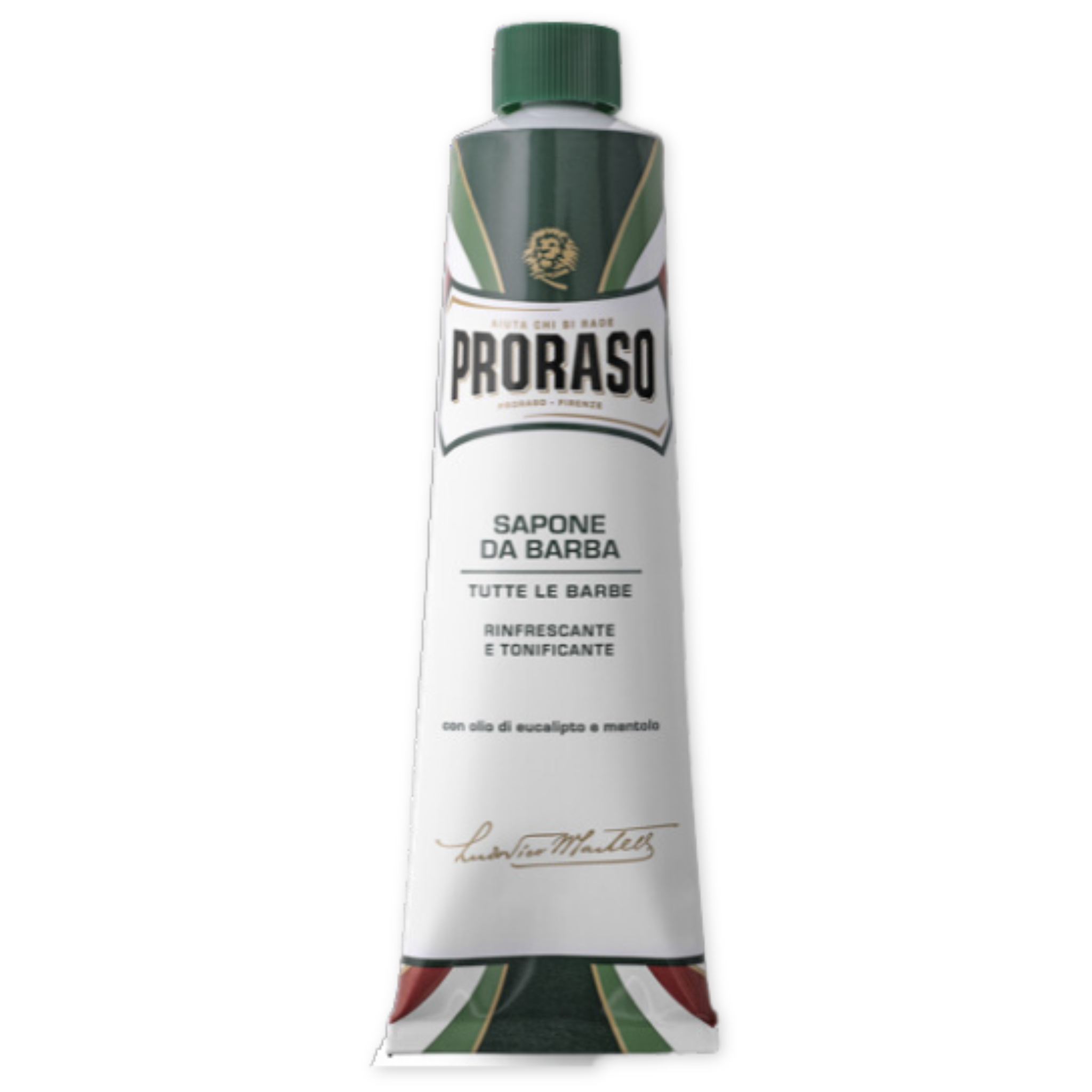 refreshing and toning shaving cream with eucalyptus and menthol