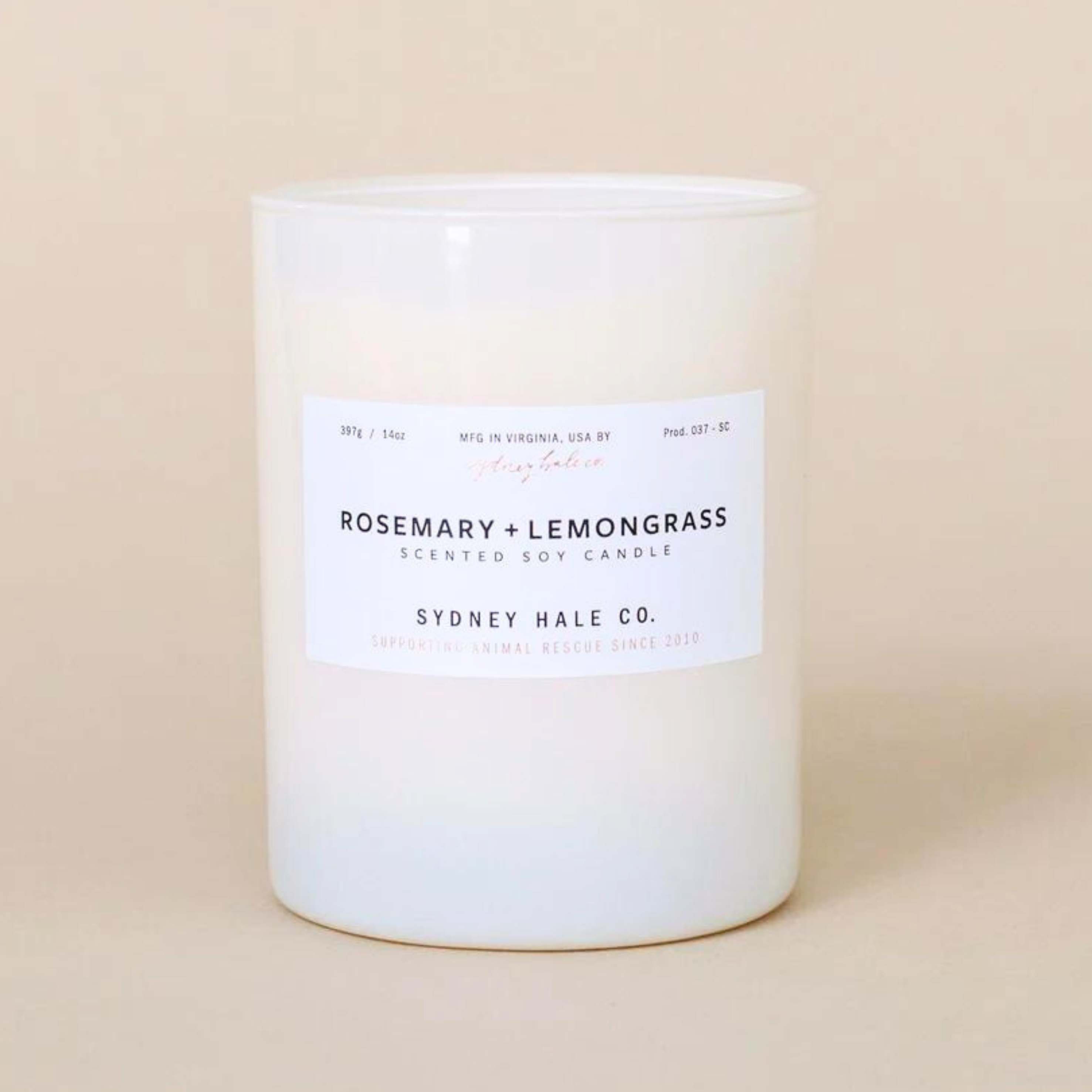 Sydney Hale Candle - Rosemary & Lemongrass