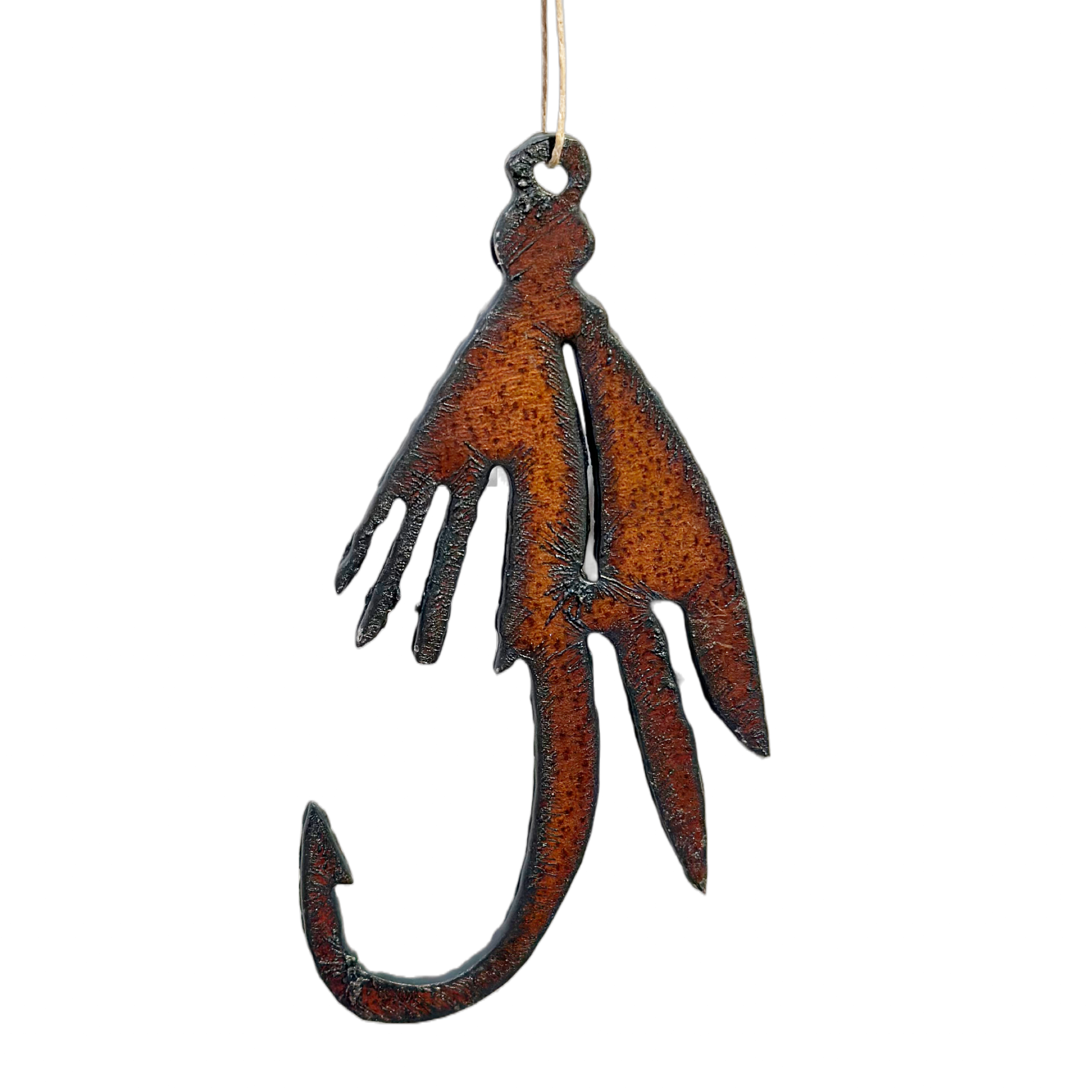 Rusted Rustic Ornament