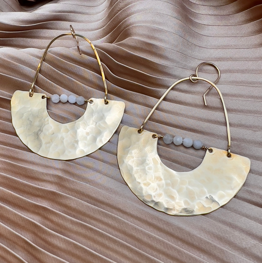 New Moon Earrings