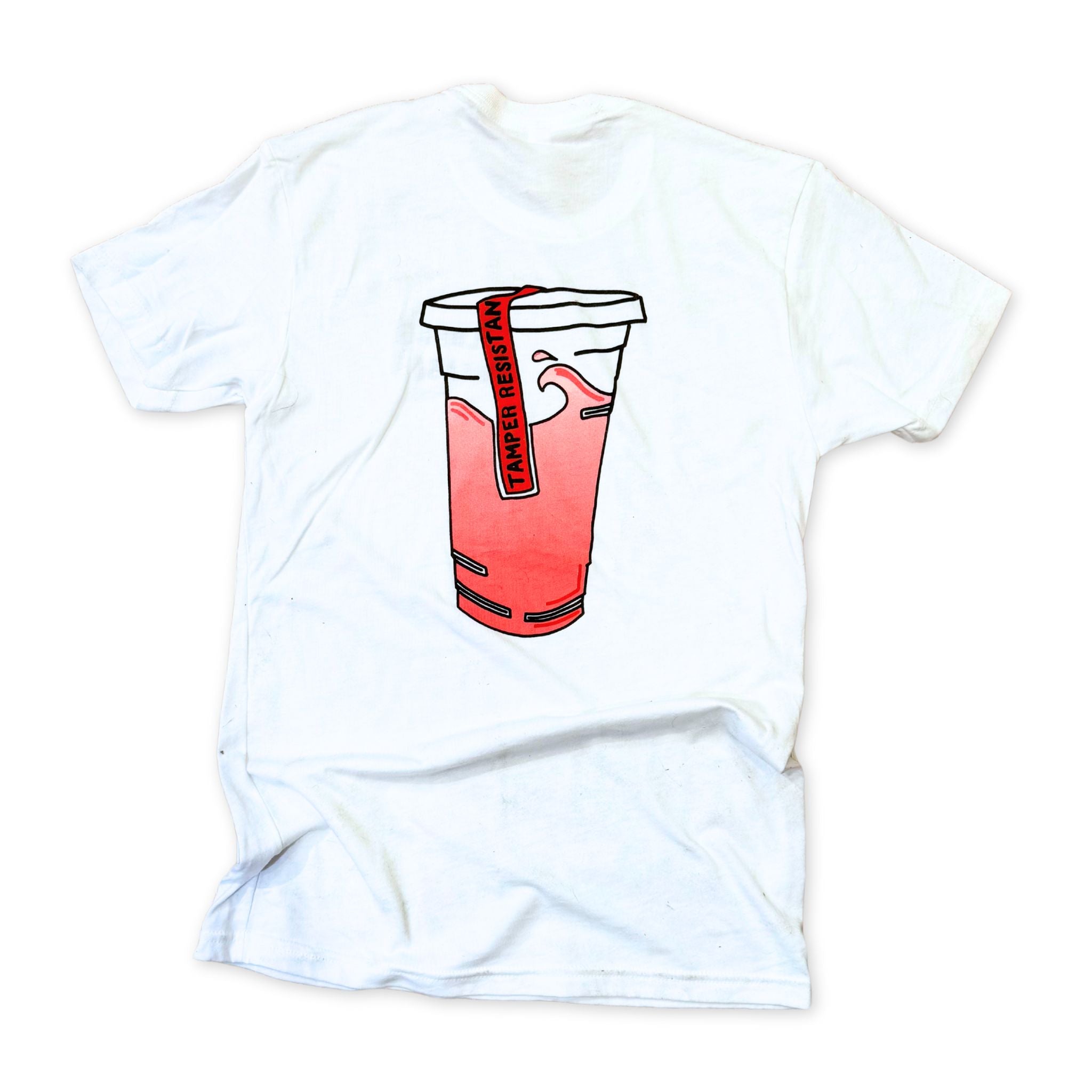 Drink Cup on a TShirt