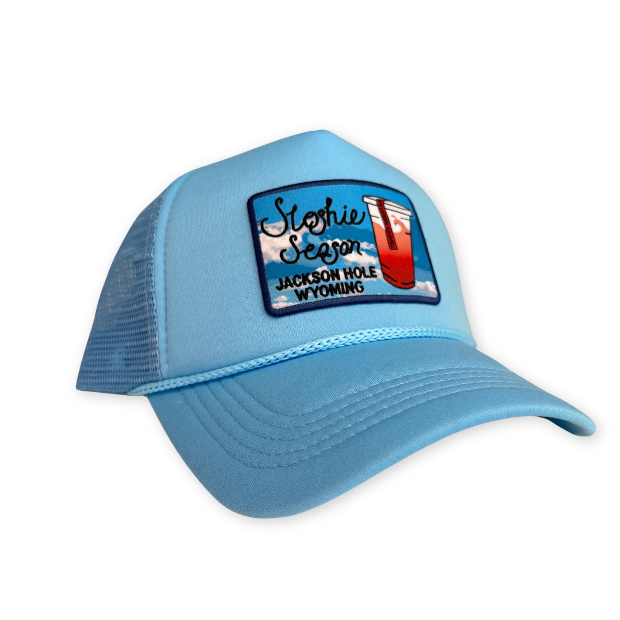 Sloshie Season Patch Hat in Blue