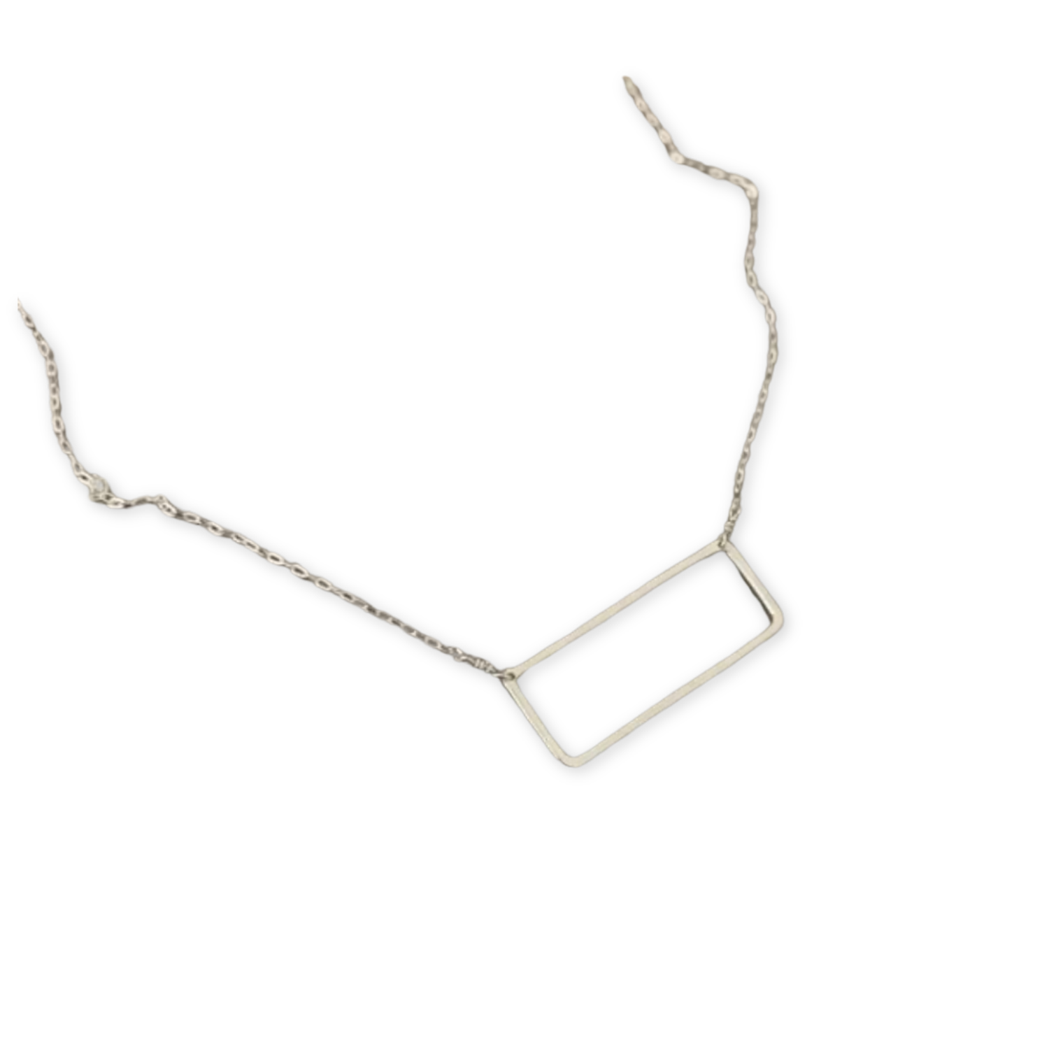 Small Rectangle Necklace
