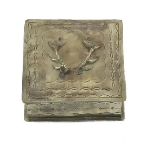 Stamped Antler Icon Box