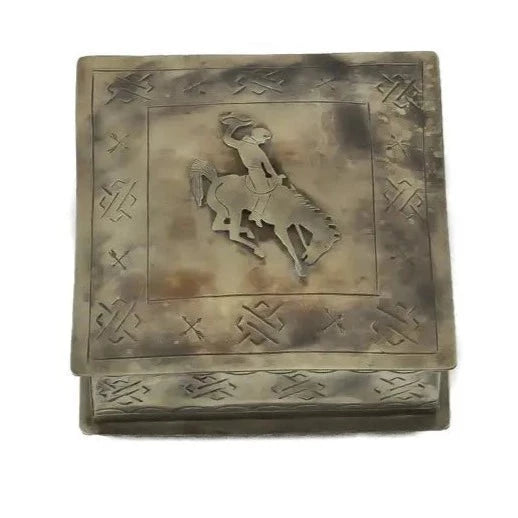 Stamped Bronco Icon Box