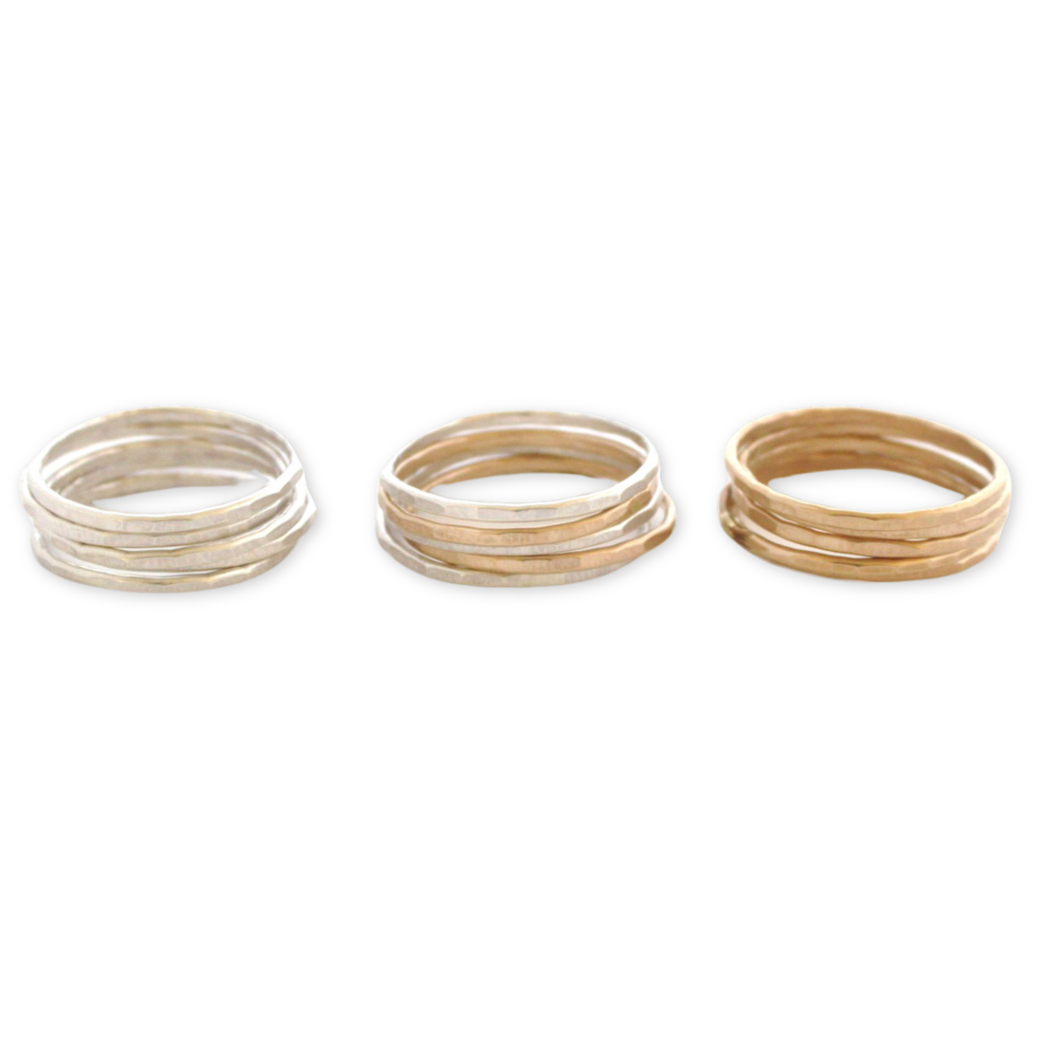 stack of five rings