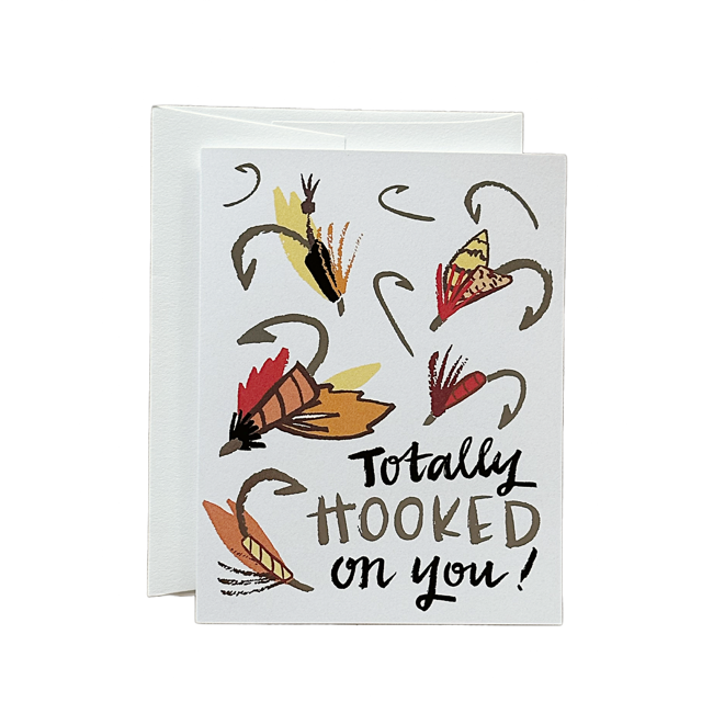 Hooked on You Card