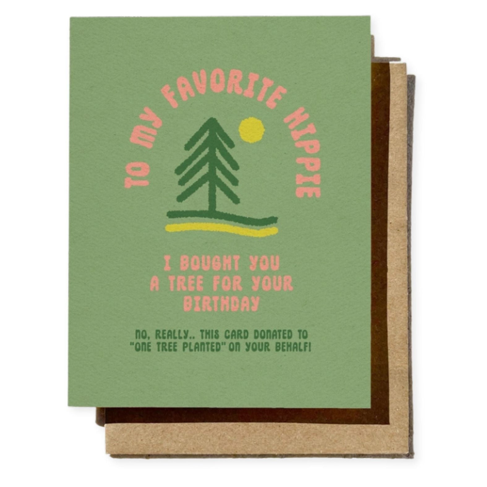Tree Birthday Card