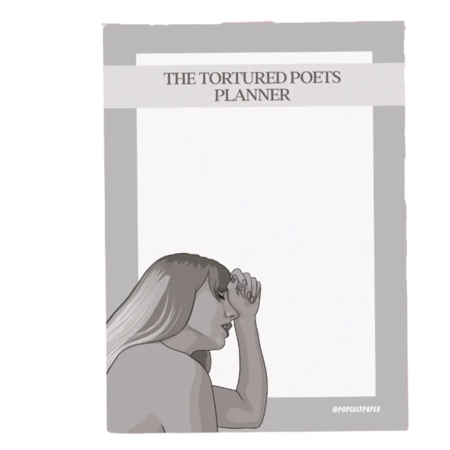 Taylor Swift Tortured Poets Notepad