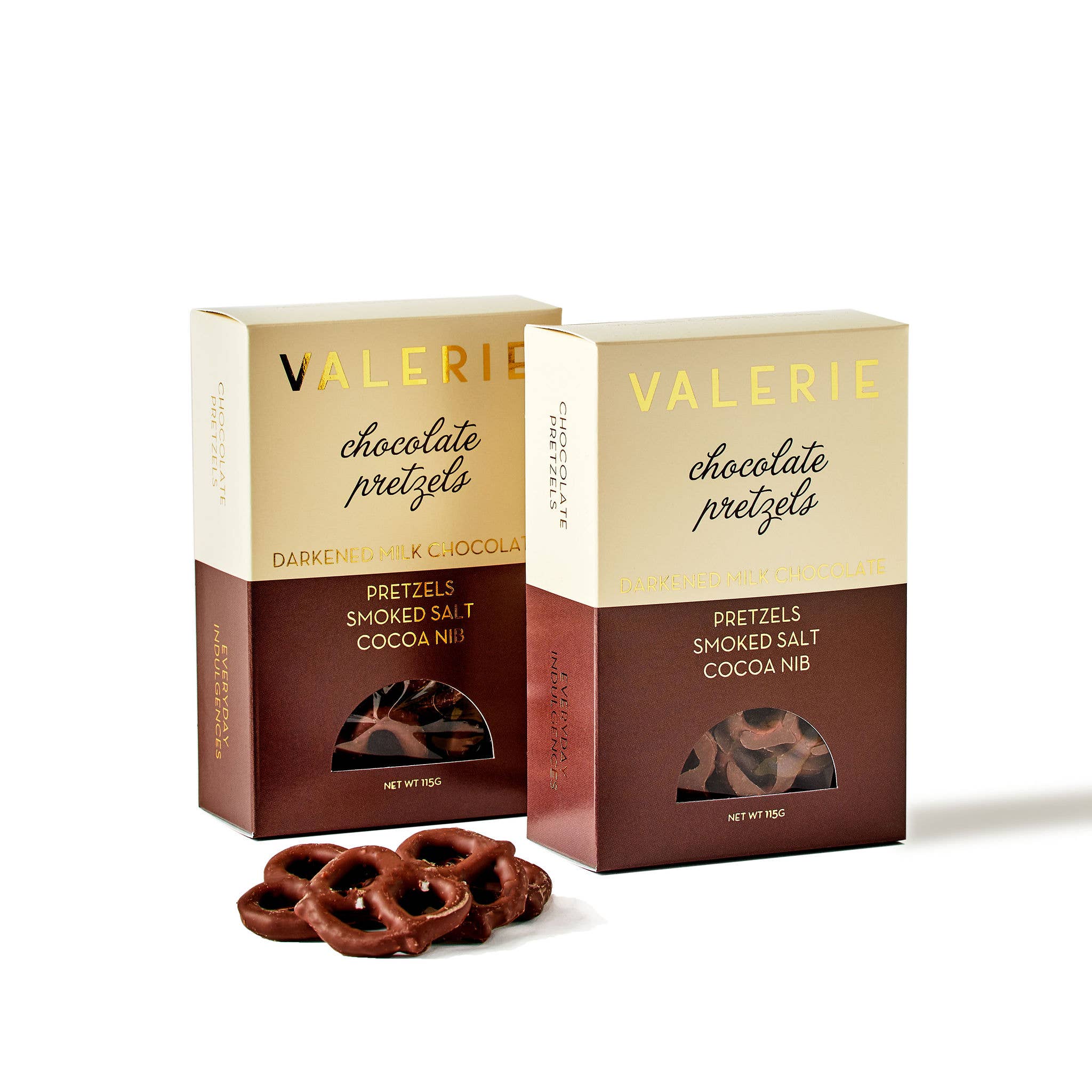 package of pretzels from Valerie
