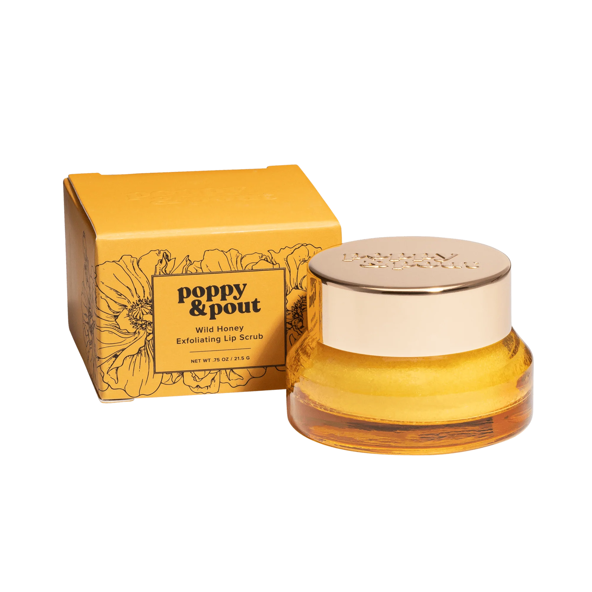 honey scented exfoliating lip scrub