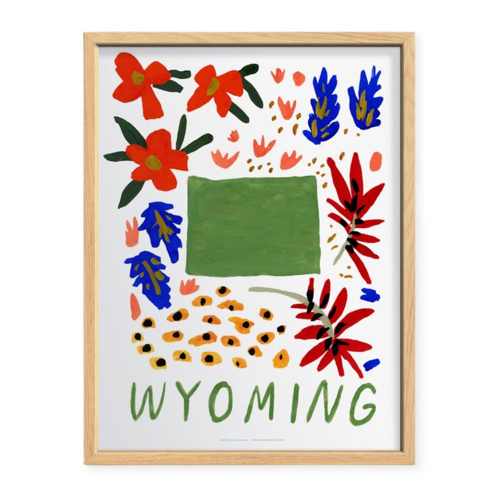 Wyoming Print