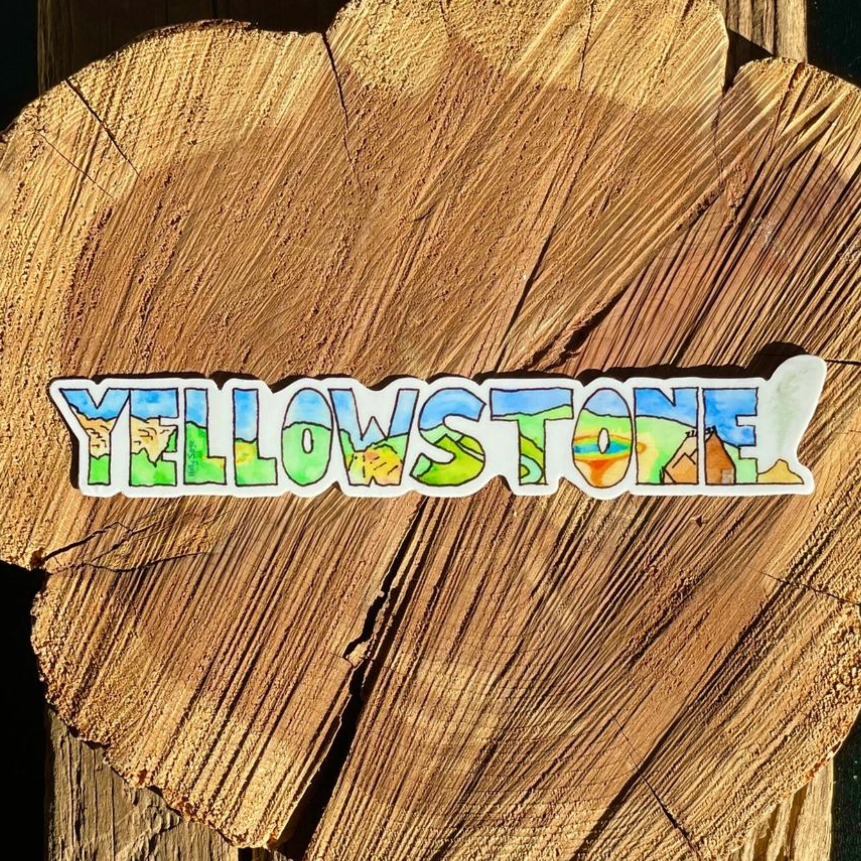 Yellowstone! Sticker