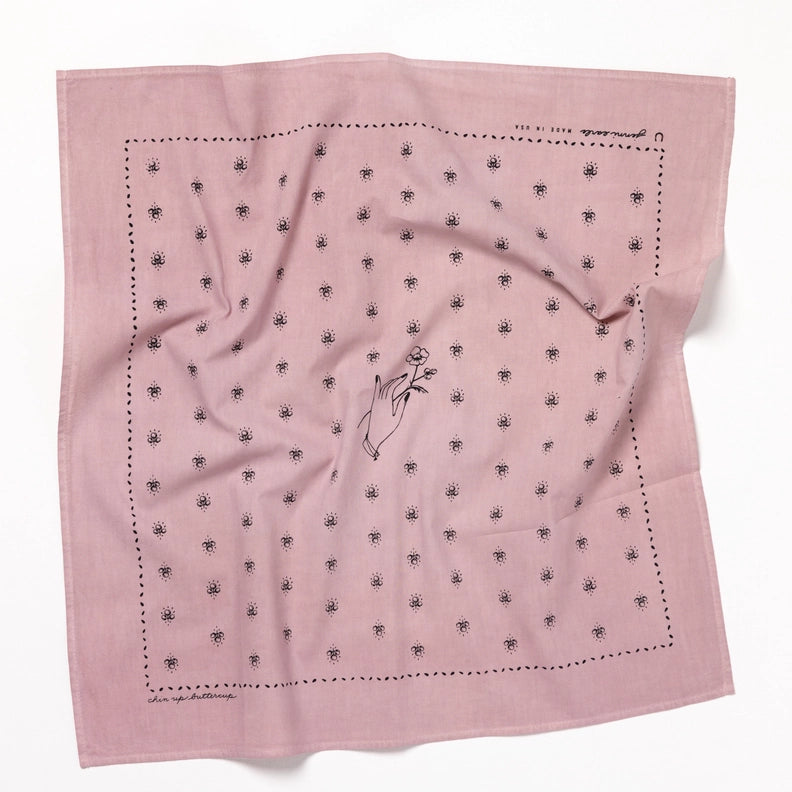 Chin Up Buttercup -Inspirational Bandana