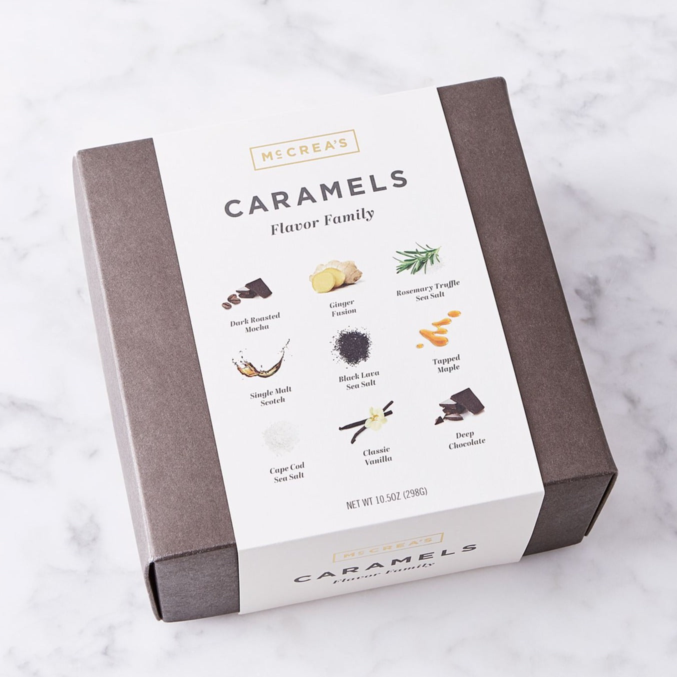 Flavor Family Box of McCrea's Caramels