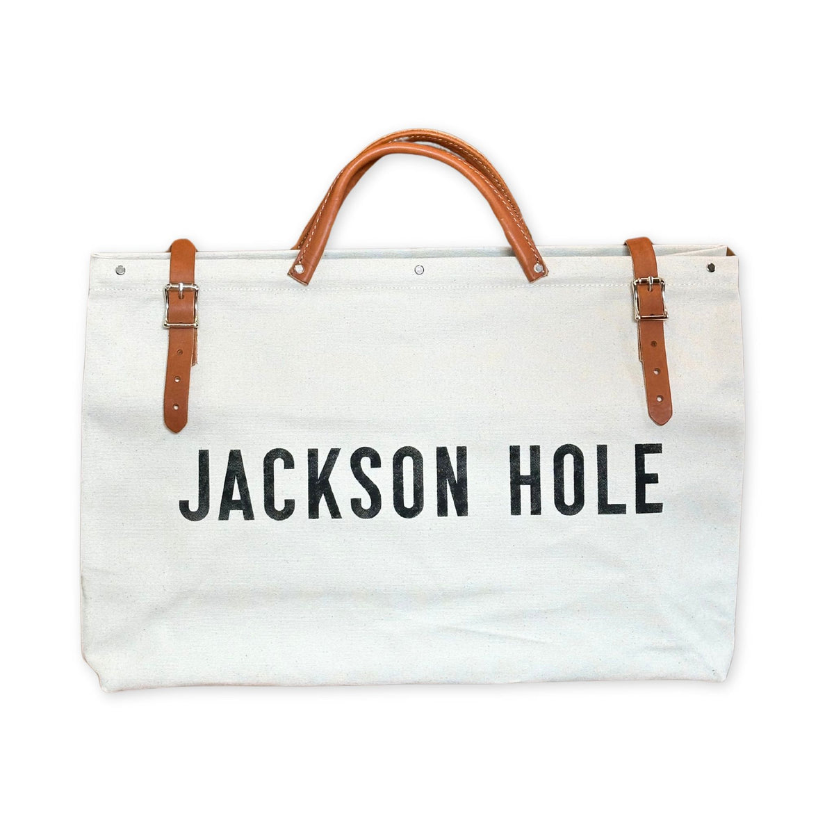 JACKSON Gray and Tan Tote Bag tan tote Blogger - main image 4