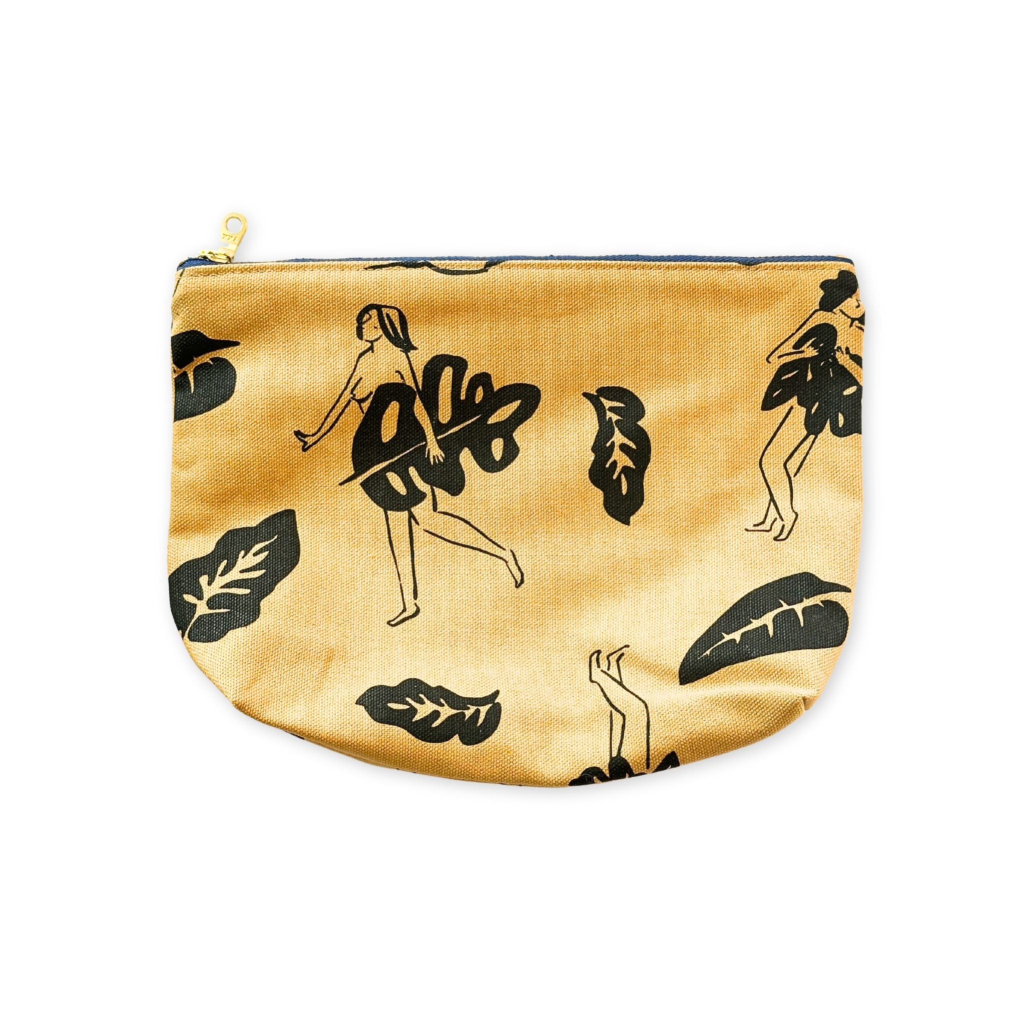 Ladies and Leaves Zipper Pouch