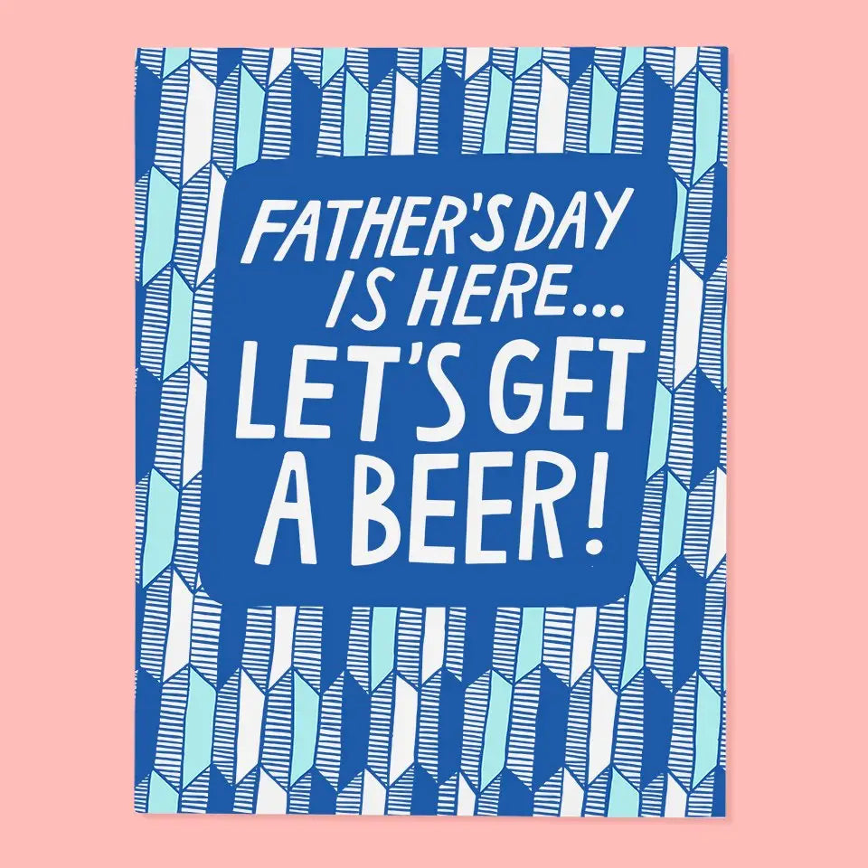 Father's Day Beer Card