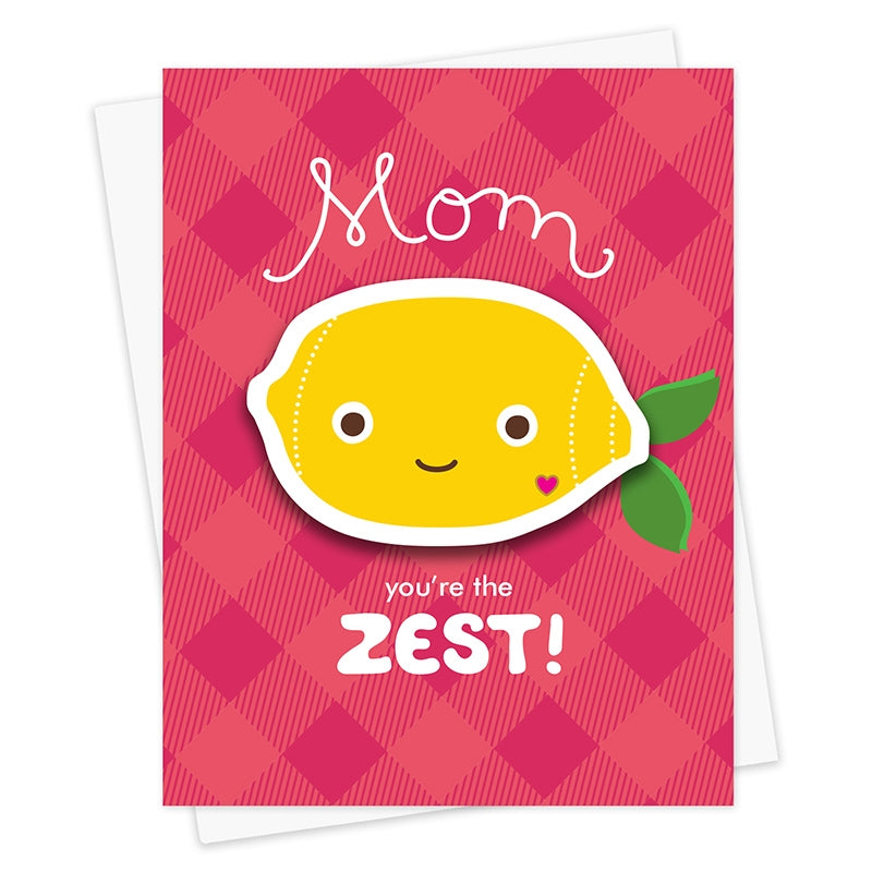 Mom Card with Sticker