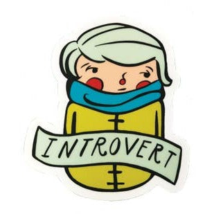 Introvert Sticker