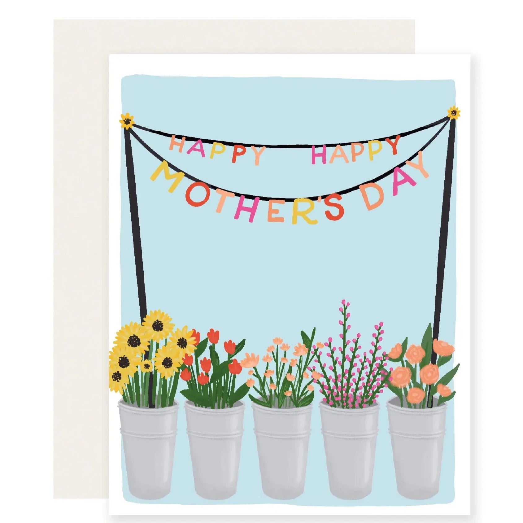 Mother's Day Flower Banner