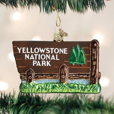 Yellowstone National Park Ornament
