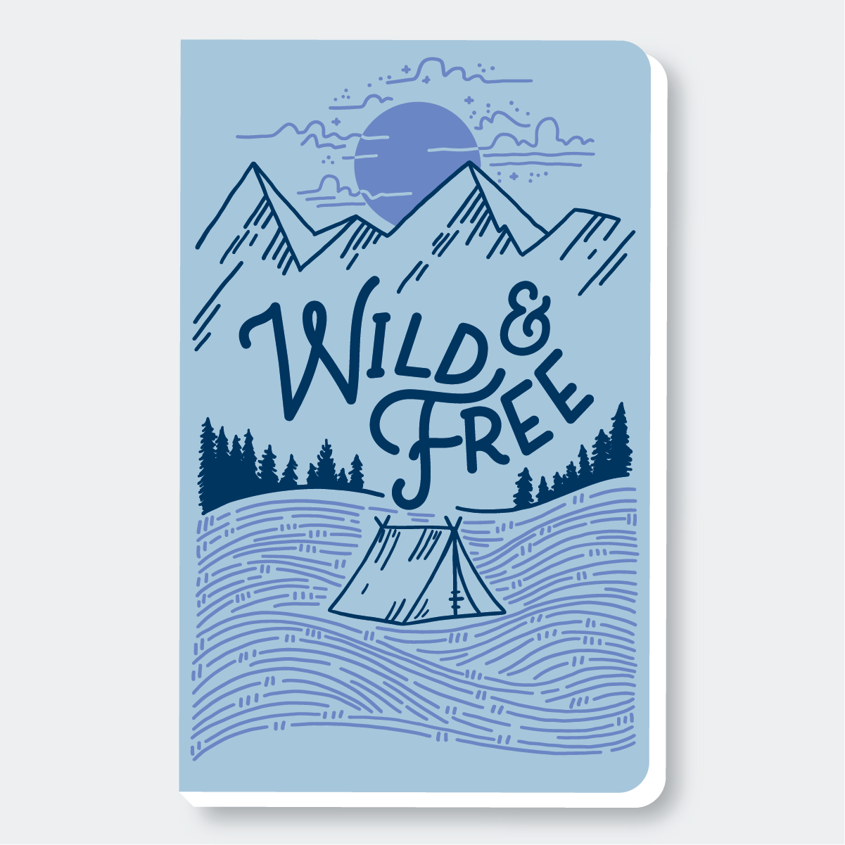 Wild and Free Notebook
