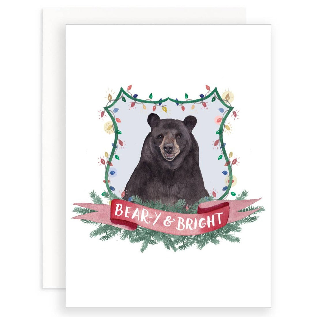 Beary and Bright Holiday Card