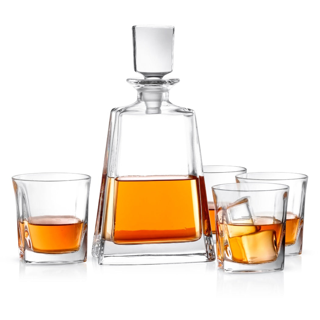 Whiskey Five Piece Set with Decanter